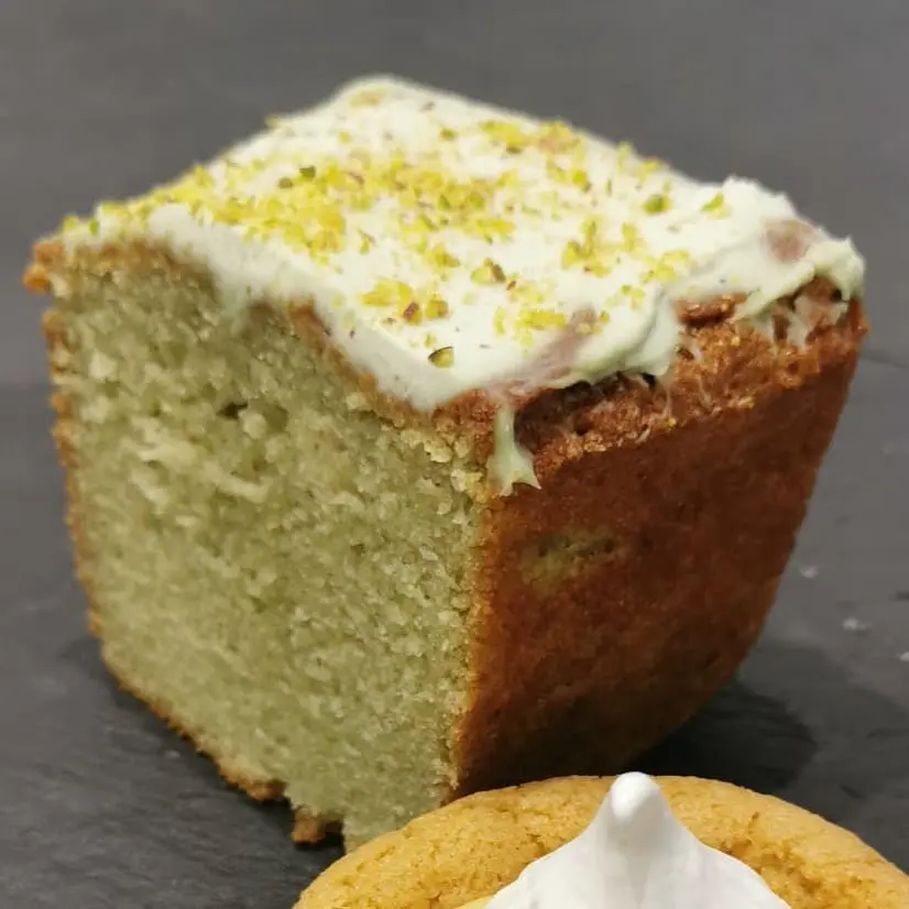 Cake pistache fleur d'oranger